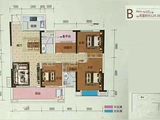 乾源国际广场_4室2厅2卫 建面129平米