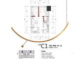 塘朗城C座公寓_2室1厅1卫 建面61平米