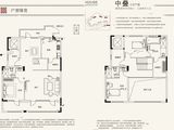 融创观澜府_3室2厅3卫 建面208平米