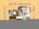 松鹤国际新城_3室2厅2卫 建面110平米