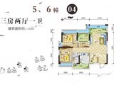 金海湾雅苑_3室2厅1卫 建面78平米