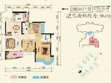 幸福御城_3室2厅2卫 建面96平米