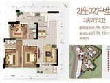 富居壹號公馆_3室2厅2卫 建面96平米