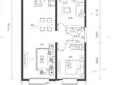 三千渡_2室2厅1卫 建面82平米