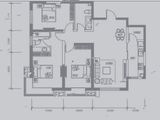 元福绿都_3室2厅2卫 建面134平米