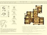 海悦城璟园_4室2厅2卫 建面139平米