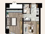 地平甲第时代_A户型 建面69平米