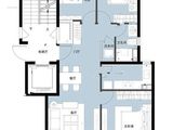 北京城建朝青知筑_3室2厅1卫 建面110平米