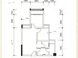 雄飞新园名都坚果社区_A1户型 建面66平米