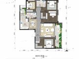 滨江领樾_4室2厅2卫 建面129平米