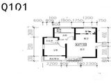 上和郡_2室2厅2卫 建面73平米