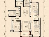 保利西山林语_4室2厅2卫 建面137平米