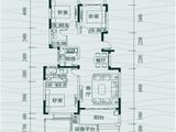 华地翡翠蓝湾_3室2厅2卫 建面109平米