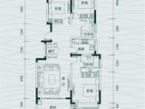 华地翡翠蓝湾_3室2厅2卫 建面110平米