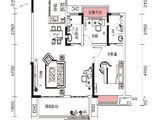 融侨观澜_2室2厅1卫 建面100平米