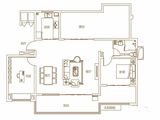 蓝光公园1号_2室2厅1卫 建面116平米