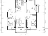 望江台_3室2厅1卫 建面108平米