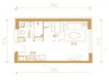 远洋7号_1室1厅1卫 建面42平米