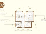 枫悦园_1室1厅1卫 建面51平米