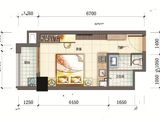 四季松湖_1室1厅1卫 建面31平米