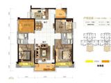 伦教碧桂园_4室2厅2卫 建面126平米