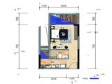 状元坊_1室1厅1卫 建面38平米