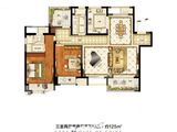 融创运河壹号府_3室2厅2卫 建面125平米