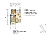 东方时尚中心_2室2厅2卫 建面96平米