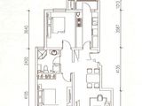 长阳光和作用_2室1厅1卫 建面92平米