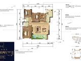 蓝光悦江府_4室2厅2卫 建面128平米