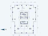 海泰创e港_写字楼南塔14层平面图 建面0平米