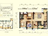 保利林语溪_4室2厅2卫 建面108平米