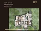 蔚蓝卡地亚花园城_4室2厅3卫 建面175平米