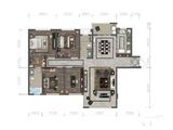 保利堂悦_4室2厅2卫 建面141平米