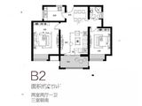 万江共和新城_2室2厅1卫 建面86平米