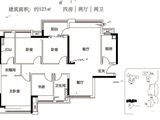 保利葉公馆_4室2厅2卫 建面123平米