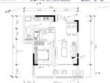 融创曼掌院墅_1室2厅1卫 建面63平米