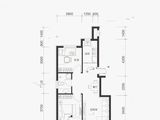 国合锦城_2室2厅1卫 建面66平米