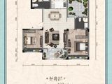 万丰玫瑰园二期_2室2厅2卫 建面102平米