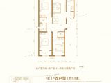 金隅金林嘉苑_3室2厅1卫 建面116平米