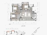 云山长麓_3室2厅2卫 建面100平米