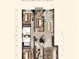 龙山郡二期山水文园_3室2厅2卫 建面156平米