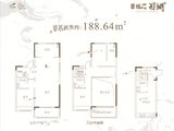 碧桂园国湖_4室2厅2卫 建面188平米