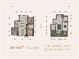 力旺荣禧_3室2厅2卫 建面120平米