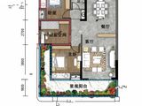 物格未来城_3室2厅1卫 建面99平米