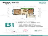 实力锦雲府_3室2厅1卫 建面93平米