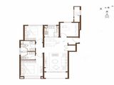 融创观唐宸院_3室2厅2卫 建面124平米