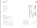 景瑞天赋滨江_4室2厅2卫 建面126平米