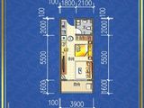 万泉山水绿都_1室1厅1卫 建面39平米