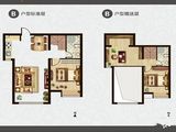 聚龙双苑_3室2厅2卫 建面77平米